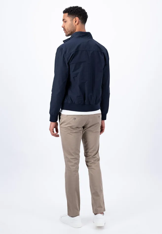 Jackets and Coats Men FYNCHHATTON Blouson Jacket Made Of Cotton Orient Reddark Navydusty Olivestone