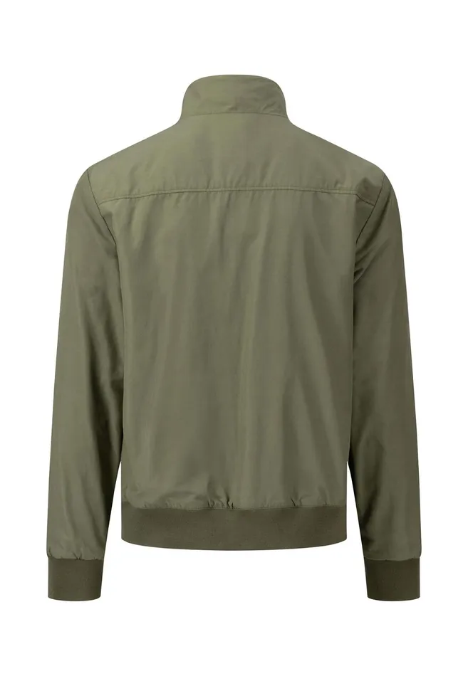 Jackets and Coats Men FYNCHHATTON Blouson Jacket Made Of Cotton Orient Reddark Navydusty Olivestone