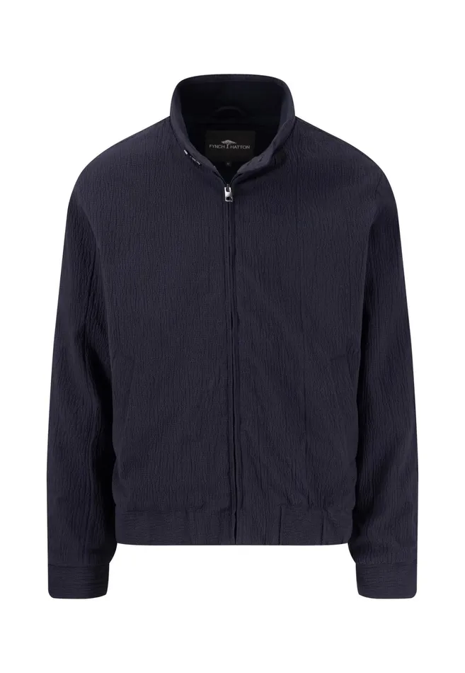 Jackets and Coats Men FYNCHHATTON Jacket With A Stand up Collar And Travel Closure Dark Navyblue Striped Jackets and Coats Men FYNCHHATTON Jacket With A Stand up Collar And Travel Closure Dark Navyblue Striped