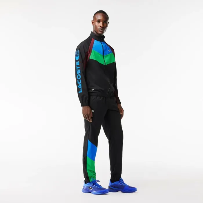 Jackets and Coats Men Lacoste Men039s Lacoste Tennis X Daniil Medvedev Sweatsuit Black Blue Green Bordeaux Black Li3 Jackets and Coats Men Lacoste Men039s Lacoste Tennis X Daniil Medvedev Sweatsuit Black Blue Green Bordeaux Black Li3