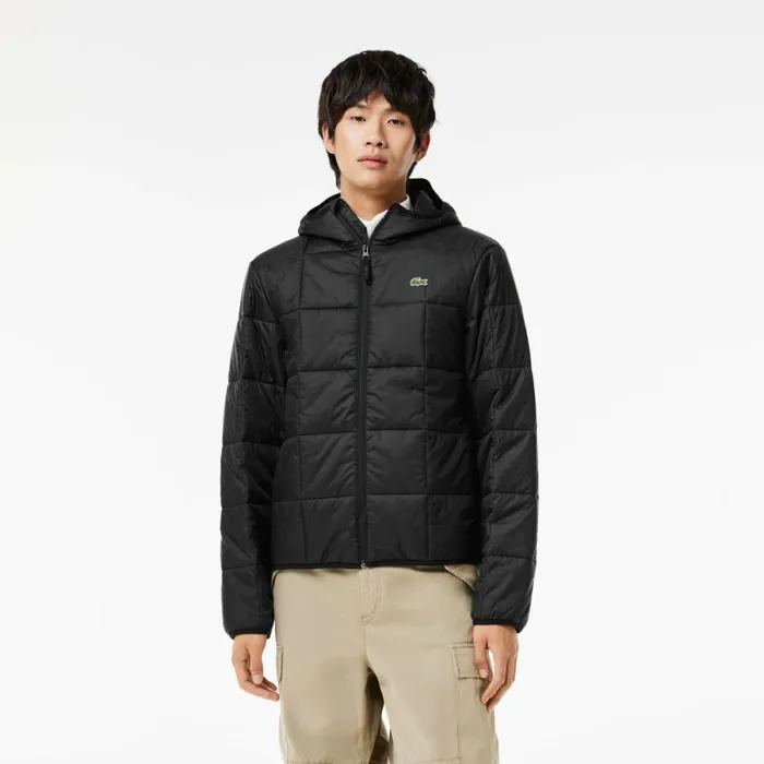 Jackets and Coats Men Lacoste Men039s Waterproof Padded Hood Puffer Jacket Black C31 Jackets and Coats Men Lacoste Men039s Waterproof Padded Hood Puffer Jacket Black C31