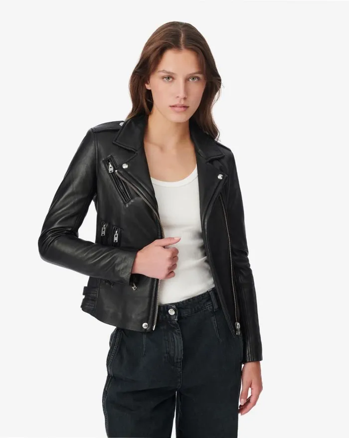 Jackets and Coats Women IRO NEWHAN LEATHER JACKET