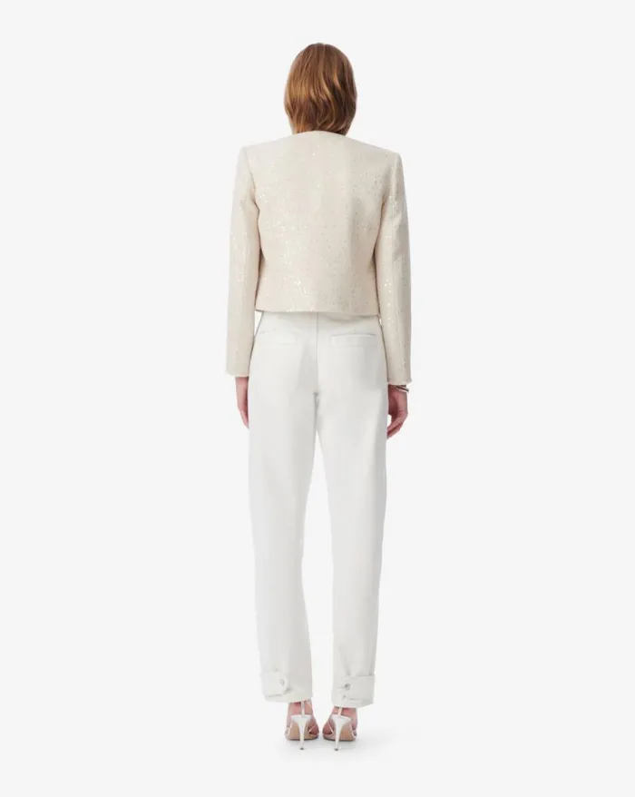 Jackets and Coats Women IRO QARANNE CROPPED TWEED JACKET