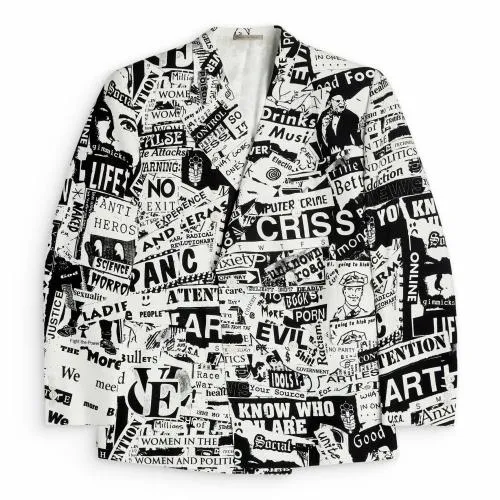 Jackets Men Gallery Dept DOUBLE BREASTED COAT White