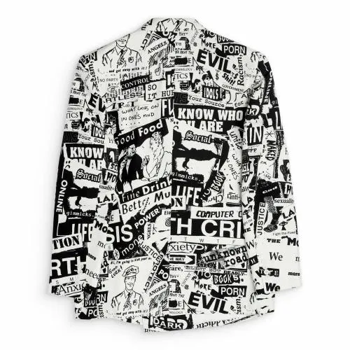Jackets Men Gallery Dept DOUBLE BREASTED COAT White