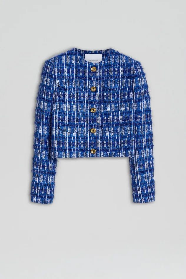 Jackets TINSEL CARGO JACKET COBALT 8211 Scanlan Theodore Women