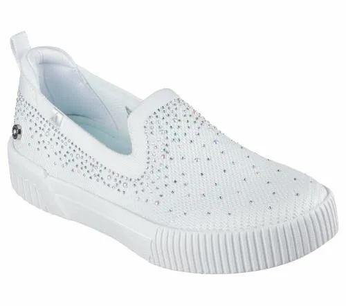 Jade 8211 Shining Stones White Women SKECHERS SlipOn