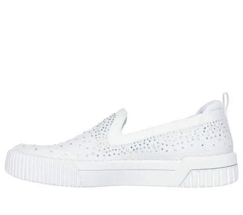 Jade 8211 Shining Stones White Women SKECHERS SlipOn