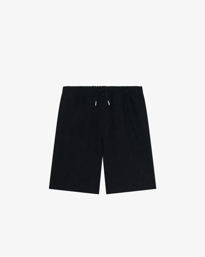 Jeans and Trousers Men IRO FINN TEXTURED COTTON SHORTS