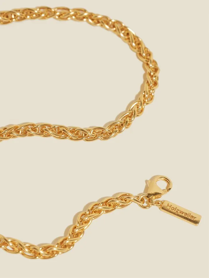 Jewellery WomenMen Holzweiler Spike Gold Chain Neckless Gold