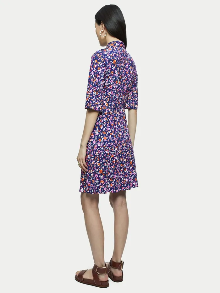 Jigsaw Dresses and Jumpsuits Women Abstract Floral Shirt Dress Multi