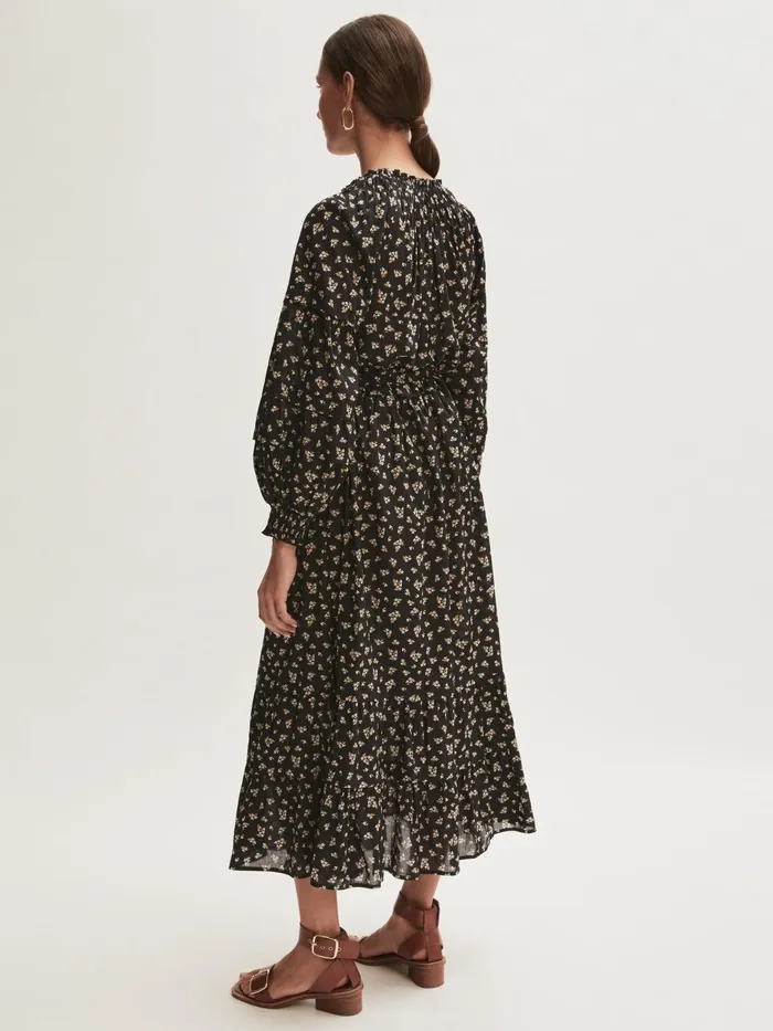 Jigsaw Dresses and Jumpsuits Women Highland Floral Maxi Dress Black