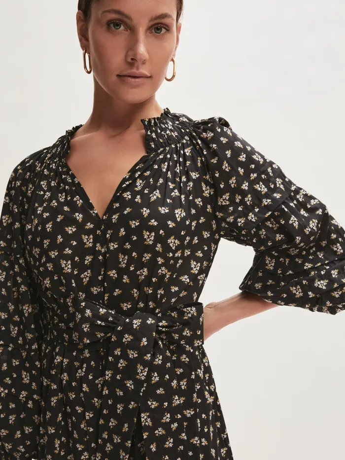 Jigsaw Dresses and Jumpsuits Women Highland Floral Maxi Dress Black