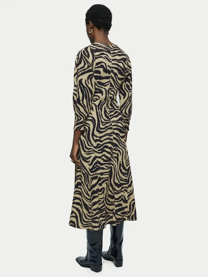 Jigsaw Dresses and Jumpsuits Women Zebra Ikat Maxi Dress Green