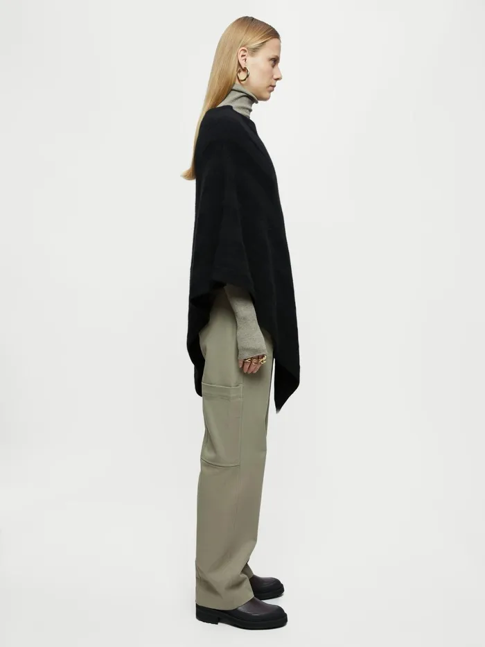 Jigsaw Knitwear and Cashmere Women Cashmere Poncho Black