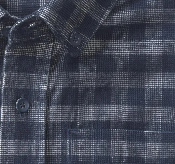 Johnston and Murphy Boys Corduroy Shirt Navy Gingham Boys Shirts Johnston and Murphy Boys Corduroy Shirt Navy Gingham Boys Shirts