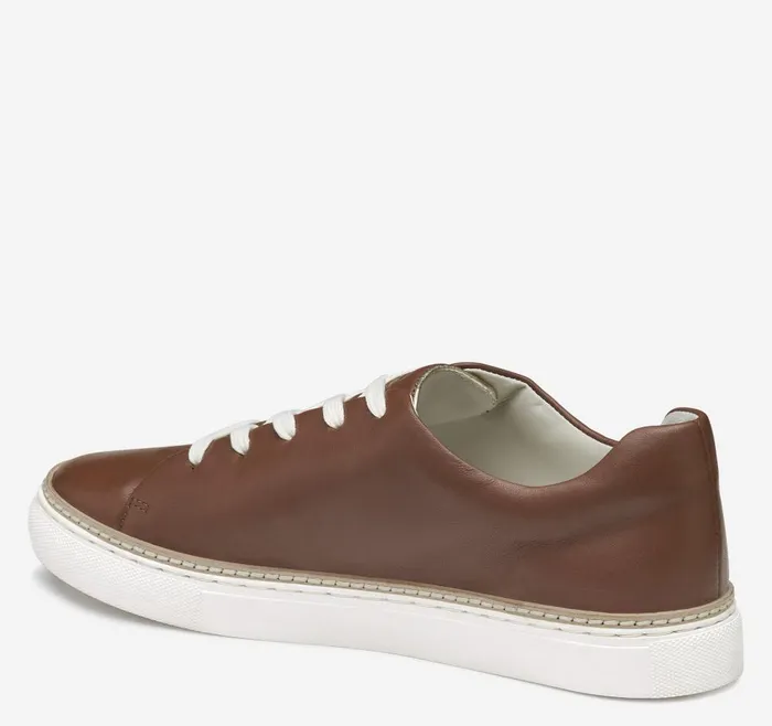 Johnston and Murphy Callie LacetoToe Cognac Glove Leather Women Sneakers Johnston and Murphy Callie LacetoToe Cognac Glove Leather Women Sneakers