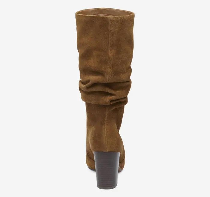 Johnston and Murphy Charlotte Slouch Boot Whiskey Suede Women Boots and Booties Johnston and Murphy Charlotte Slouch Boot Whiskey Suede Women Boots and Booties