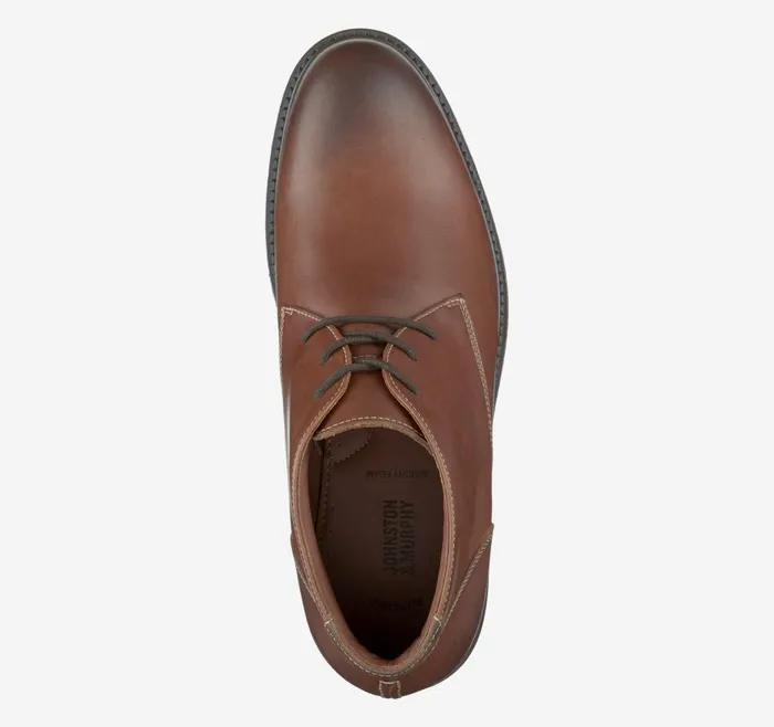 Johnston and Murphy Copeland Chukka Red Brown Oiled Full Grain Men Boots Johnston and Murphy Copeland Chukka Red Brown Oiled Full Grain Men Boots