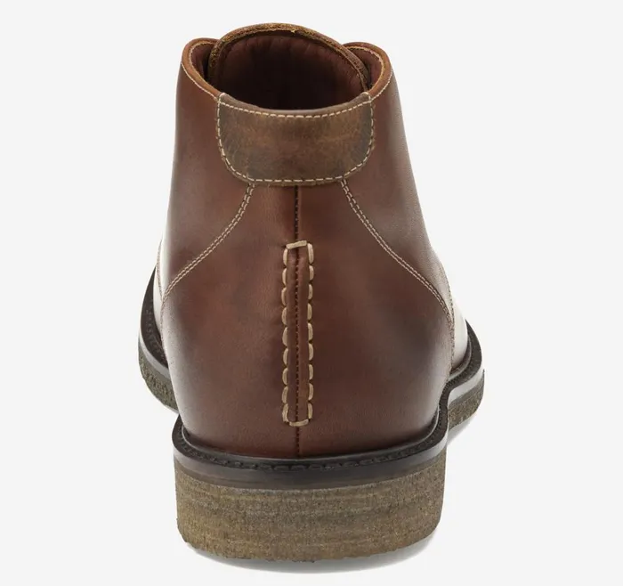Johnston and Murphy Copeland Chukka Red Brown Oiled Full Grain Men Boots Johnston and Murphy Copeland Chukka Red Brown Oiled Full Grain Men Boots