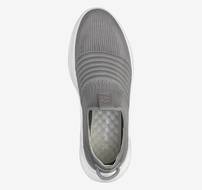 Johnston and Murphy Escape Knit SlipOn Dark Gray Knit Women Sneakers Johnston and Murphy Escape Knit SlipOn Dark Gray Knit Women Sneakers