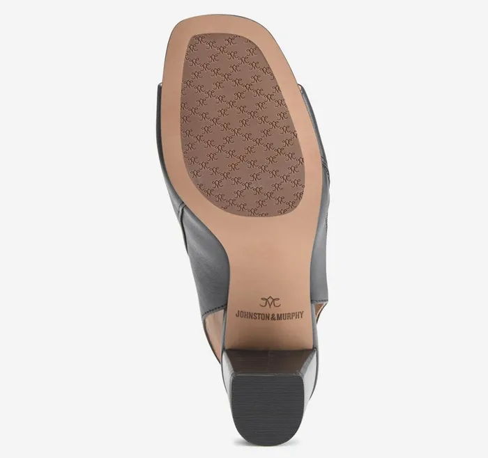 Johnston and Murphy Evelyn SideZip Bootie Black Glove Leather Women Boots and Booties Johnston and Murphy Evelyn SideZip Bootie Black Glove Leather Women Boots and Booties