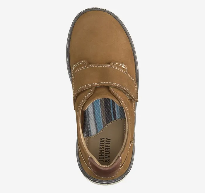 Johnston and Murphy Little Kid McGuffey SlipOn Brown Oiled Nubuck Boys Little Kid Johnston and Murphy Little Kid McGuffey SlipOn Brown Oiled Nubuck Boys Little Kid