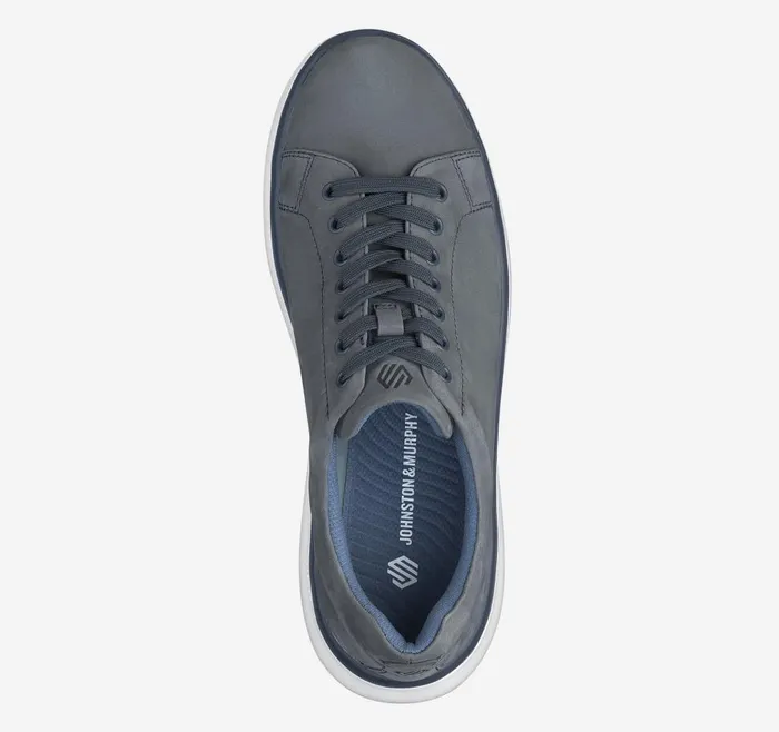 Johnston and Murphy Oasis LaceToToe Navy Nubuck Men Sneakers Johnston and Murphy Oasis LaceToToe Navy Nubuck Men Sneakers