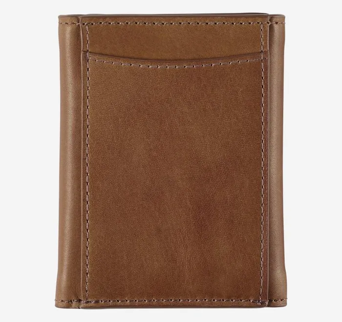 Johnston and Murphy Rhodes Trifold Wallet Tan Full Grain Men Wallets Johnston and Murphy Rhodes Trifold Wallet Tan Full Grain Men Wallets