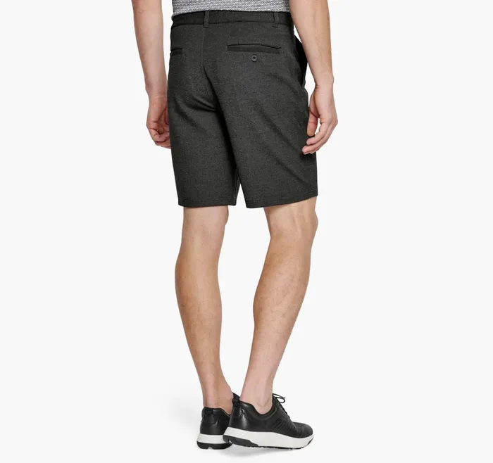 Johnston and Murphy XC Flex Knit Shorts Charcoal Heather Men Shorts