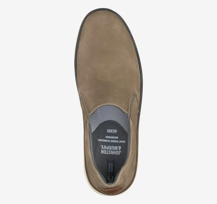 Johnston and Murphy XC4 Foust SlipOn Brown Nubuck Men SlipOns Johnston and Murphy XC4 Foust SlipOn Brown Nubuck Men SlipOns