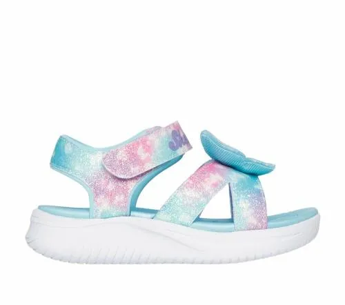 Jumpsters Sandal 8211 Butterfly Brights Aqua Multi Kids SKECHERS Toddlers UK Sizes 49