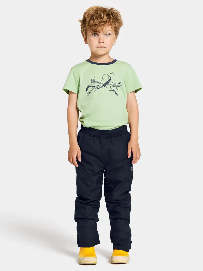 Kids Avan Kid039s Pants Navy Didriksons Waterproof Trousers