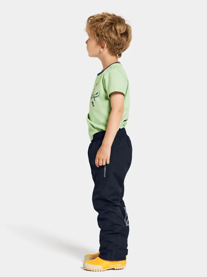 Kids Avan Kid039s Pants Navy Didriksons Waterproof Trousers