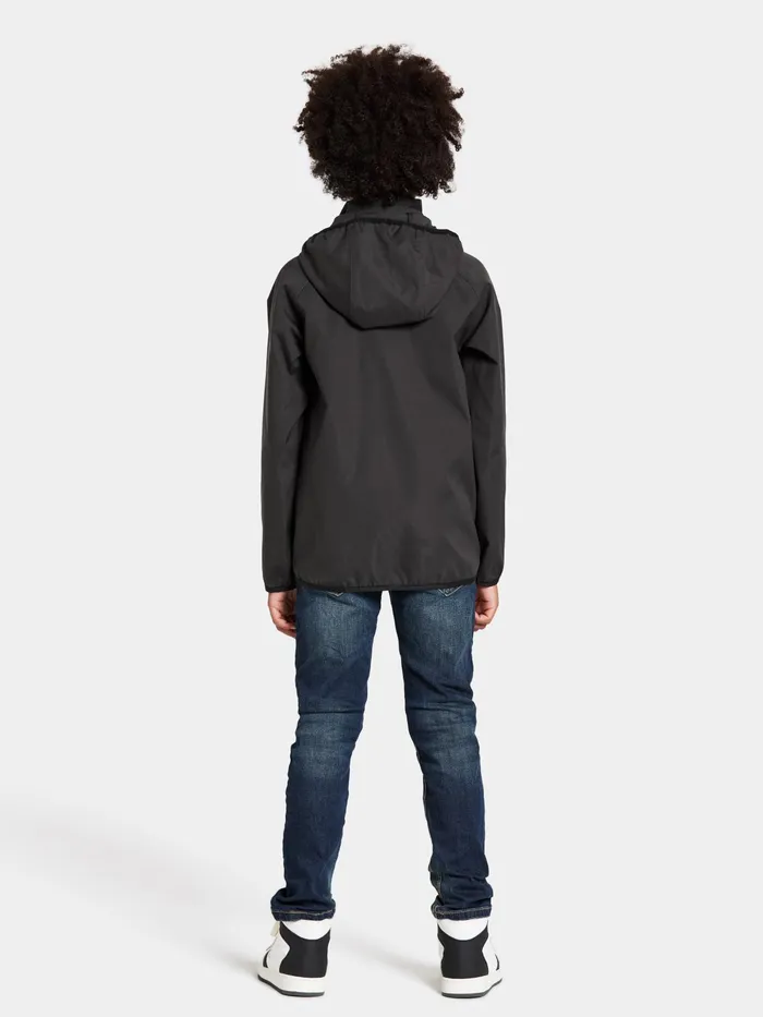 Kids Barken Jacket Graphite Didriksons Spring Jackets