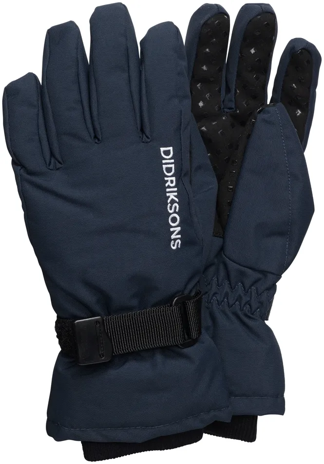 Kids Biggles Gloves Navy Didriksons Gloves and Mittens