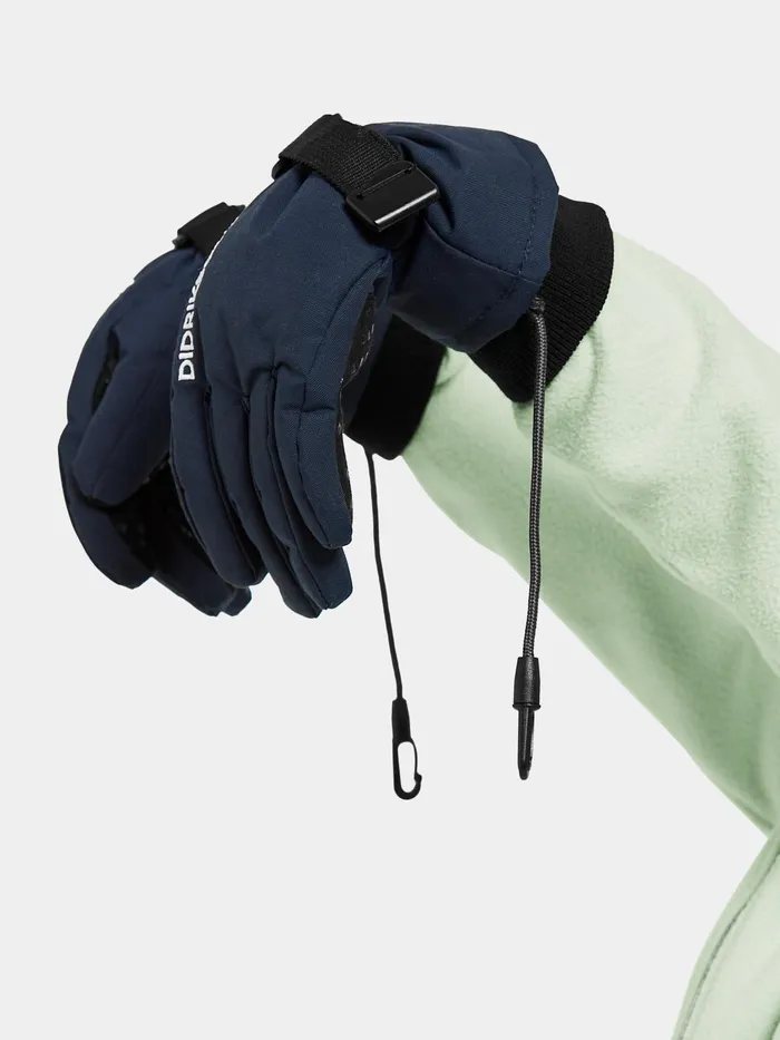 Kids Biggles Gloves Navy Didriksons Gloves and Mittens