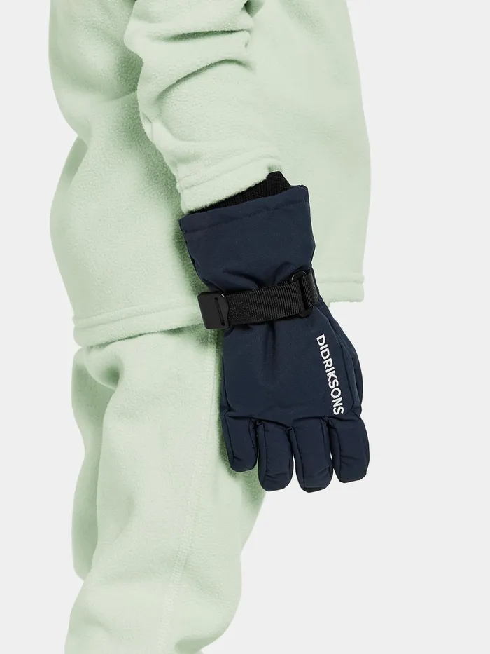 Kids Biggles Gloves Navy Didriksons Gloves and Mittens