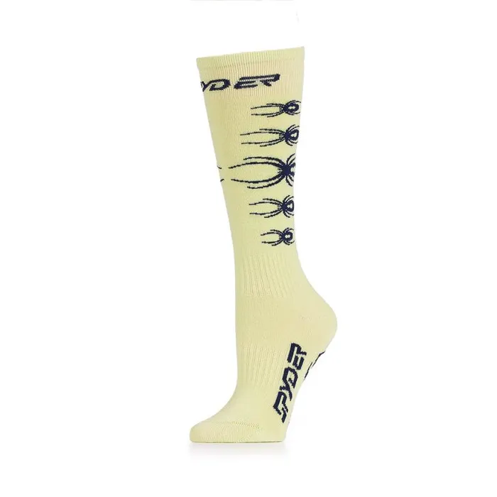 Kids Bug Liner Lime Ice Spyder Socks