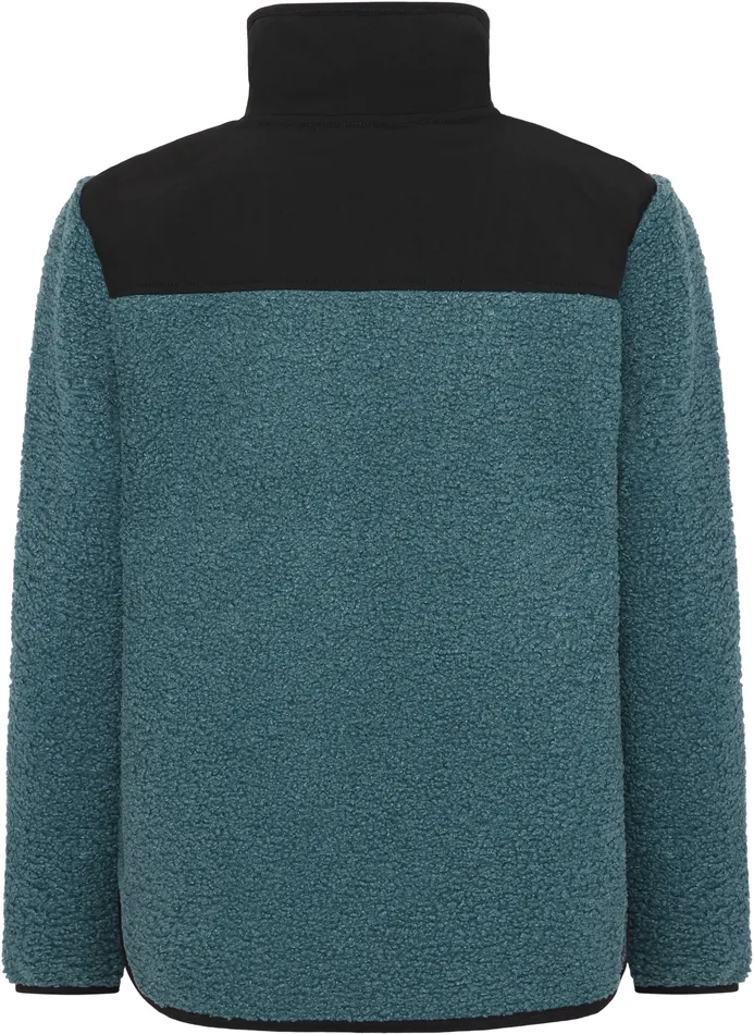 Kids Exa Half Zip Star Blue Didriksons Fleece and Midlayers