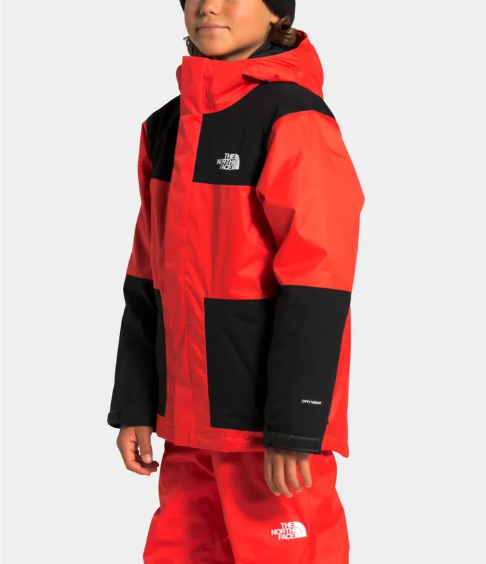Kids Freedom Triclimate Flare Orange The North Face Jackets and Vests