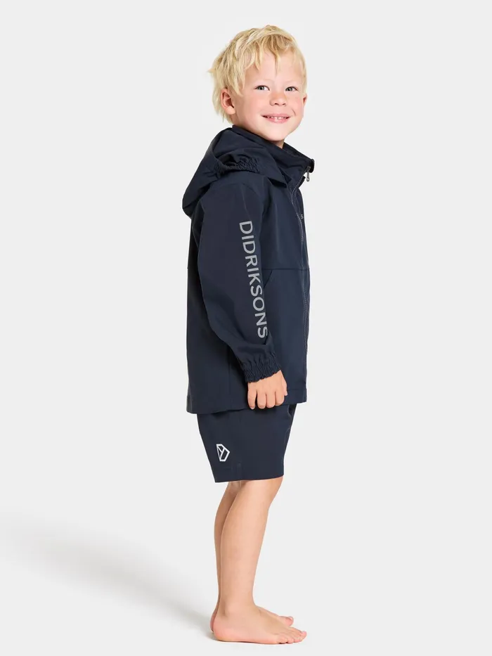 Kids Hallon Jacket Navy Didriksons Spring Jackets