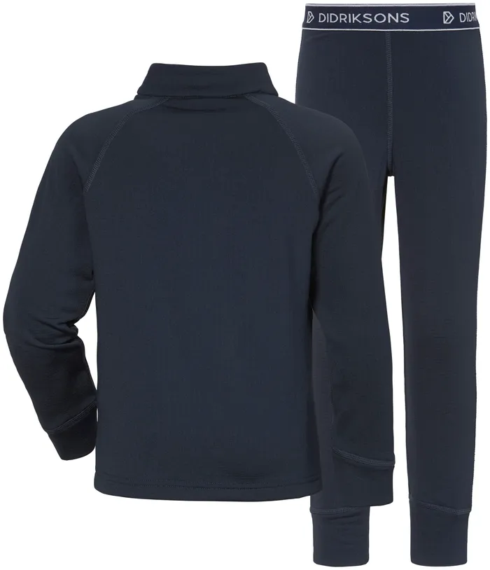 Kids Jadis Set Navy Didriksons Fleece and Midlayers