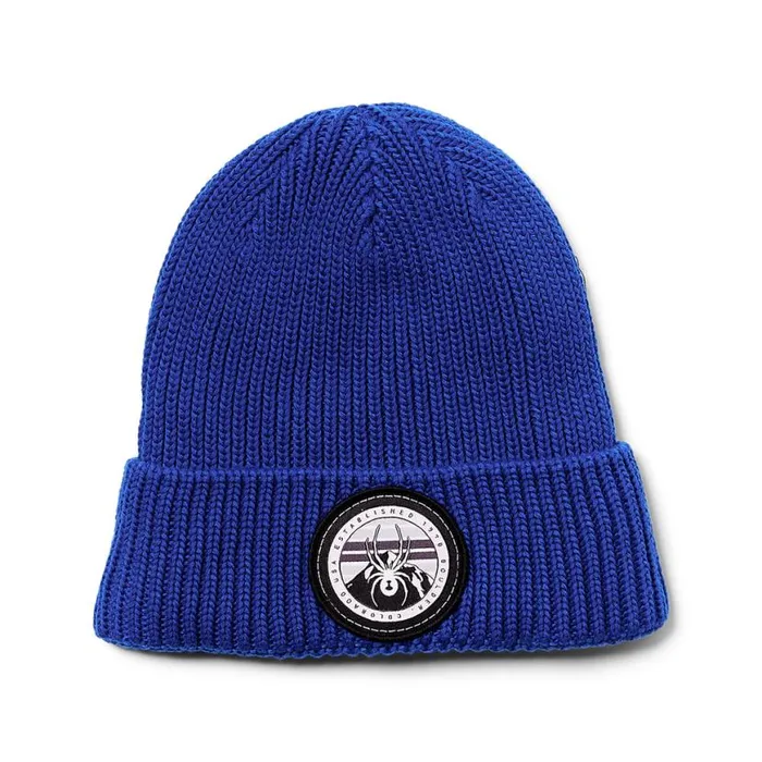 Kids Link Beanie Electric Blue Spyder Hats