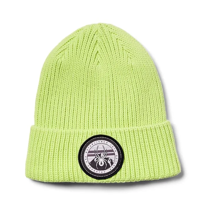 Kids Link Beanie Lime Ice Spyder Hats