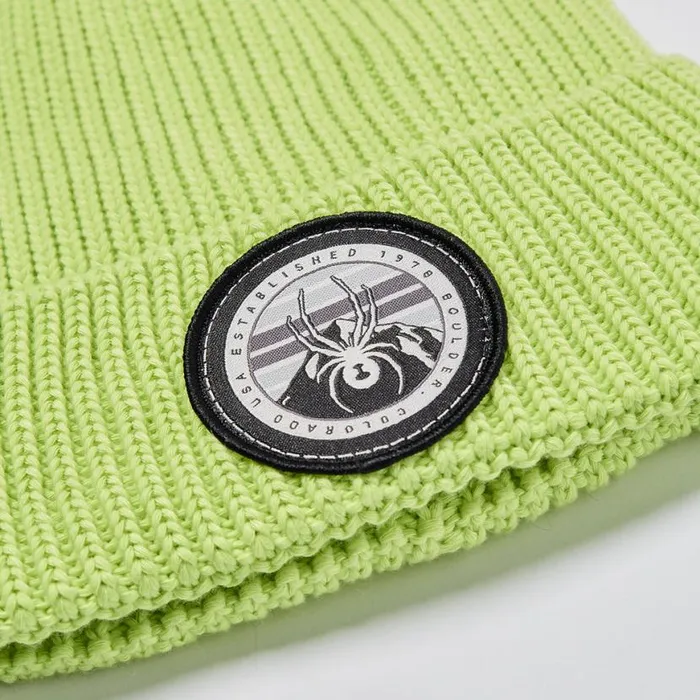 Kids Link Beanie Lime Ice Spyder Hats