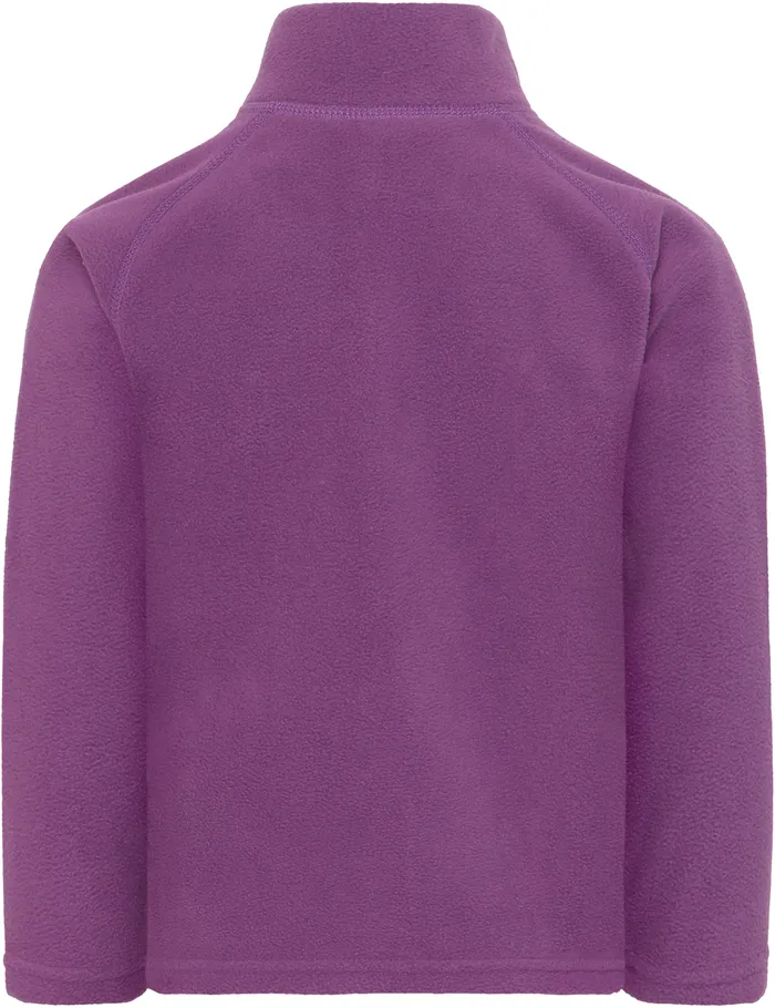 Kids Monte FullZip Grape Didriksons Fleece and Midlayers