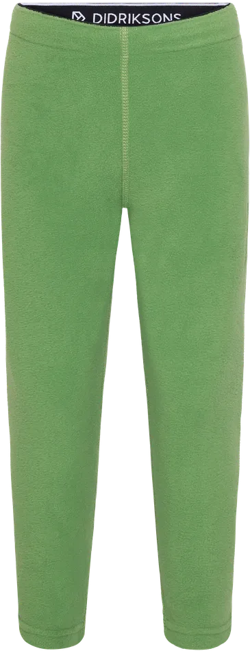 Kids Monte Pants Algae Green Didriksons Fleece Joggers