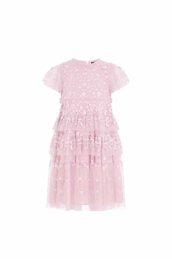 KIDS Needle and Thread Angelica Lace Kids Dress Purple