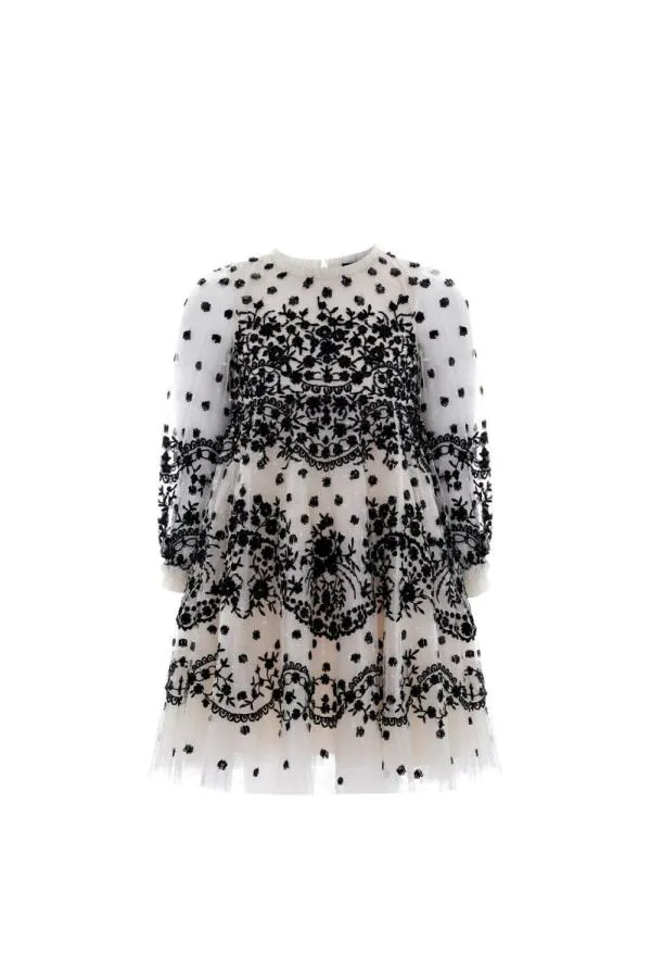 KIDS Needle and Thread Beatrice Kids Dress Champagne KIDS Needle and Thread Beatrice Kids Dress Champagne